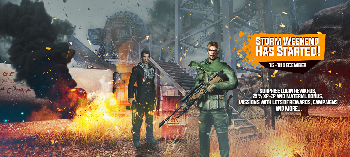 Storm Weekend Has Started!